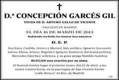 Concepción Garcés Gil